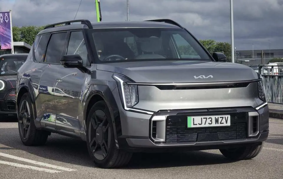 Kia EV9 vinterrackvidd – korning i svenskt vinterklimat