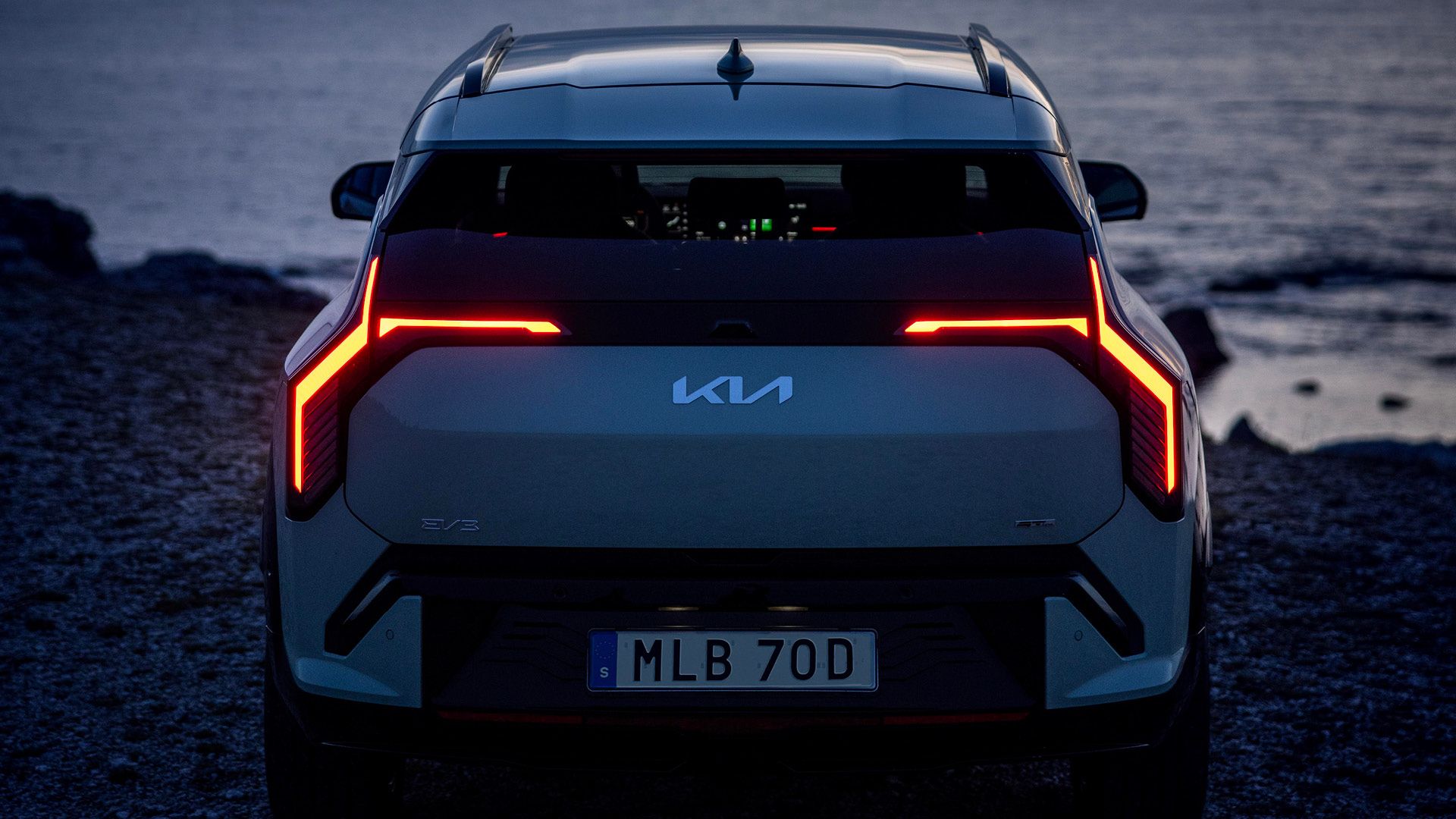 Kia Niro EV LED-ljussignatur – boomerang dagsljus