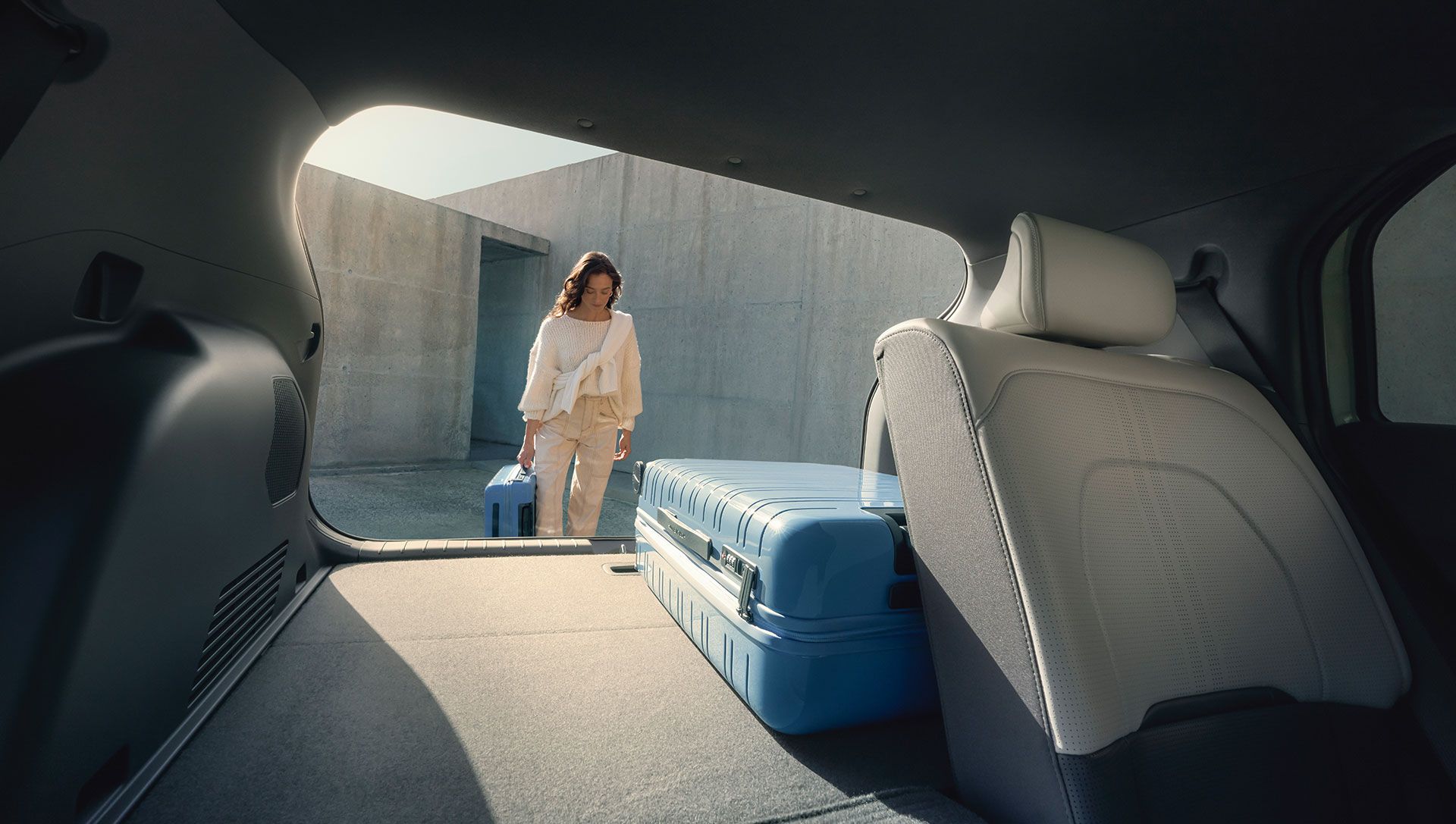 Kia Niro EV bagageutrymme 475 liter – rymlig elektrisk crossover