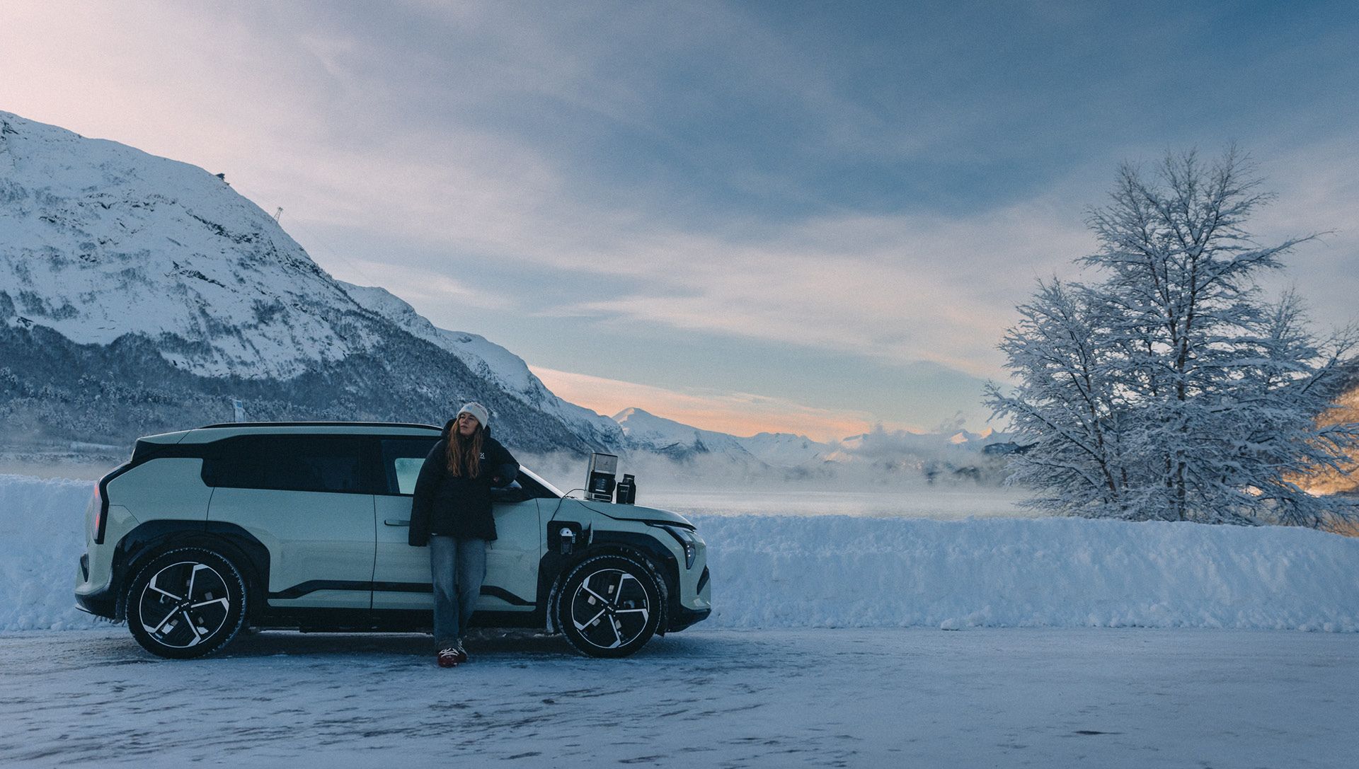 Kia Niro EV V2L Vehicle-to-Load – mobil strömkälla med 230V uttag