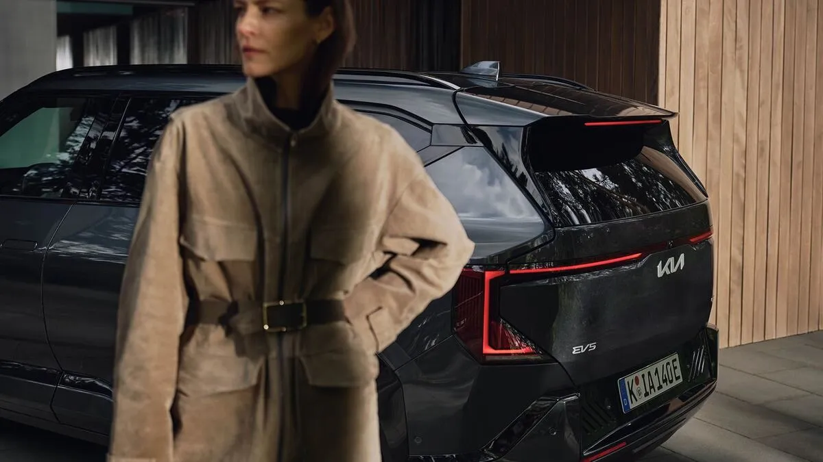 Kia EV5 bagageutrymme – 566 liter lastkapacitet i elektrisk SUV
